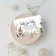 Ducha de Bebé de Animales del Bosque Minimalista