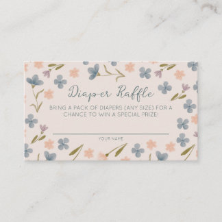 Tarjeta De Recepción Ducha de bebé de flores en flor