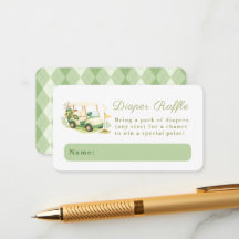 Ducha de bebé de golf 'A Little Putter' Rifa de pa