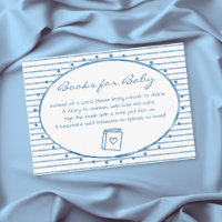 Ducha de Bebé de Listón de Acuarela Azul Caprichos