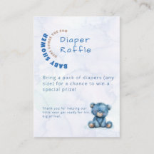 Ducha de bebé de niño al estilo acuarela Sorteo de