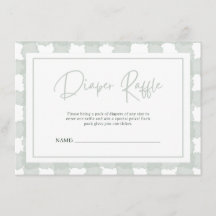 Ducha De Bebé Gingham Neutro Silly Goose