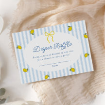 Ducha de Bebé Limón Neutral Diaper Rifa