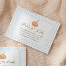 Ducha de bebé Little Pumpkin Blue Boys