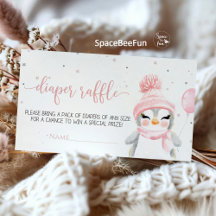 Ducha de bebe Penguin de invierno