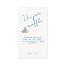 Ducha de Niño Azul Ondas Náuticas de Pañal Raffley