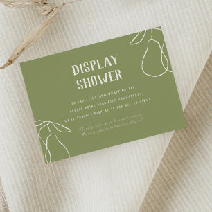 Tarjeta De Recepción Ducha de visualización de Ilustracion Perfecto Ele