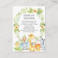 Ducha de visualización de regalo de Baby Shower de