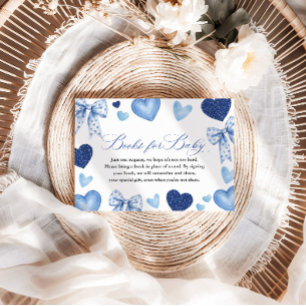 Tarjeta De Recepción Dulce Corazón Baby Shower, Libros para Bebé