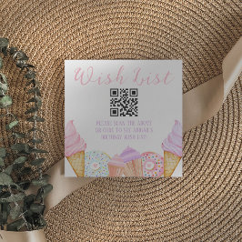 Tarjeta De Recepción Dulce cumpleaños