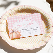 Dulce de Calabaza para Baby Shower Sorteo de Pañal