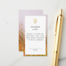 Dulce de Otoño Pradera Elegante Baby Shower