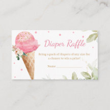 Dulce Fiesta de Bebé con Rifa de Pañales de Helado