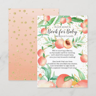 Tarjeta De Recepción Dulce libreta de Baby Shower para bebé
