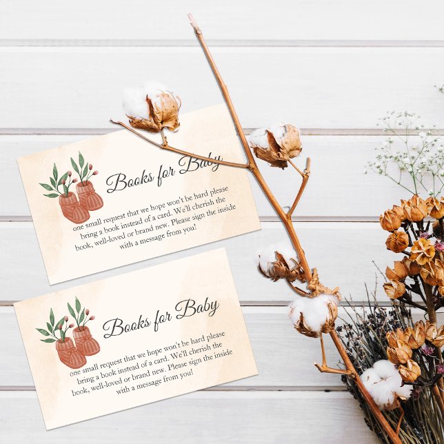 Tarjeta De Recepción Dulce Niña Boho Clothes Libros Para Bebé (Subido por el creador)