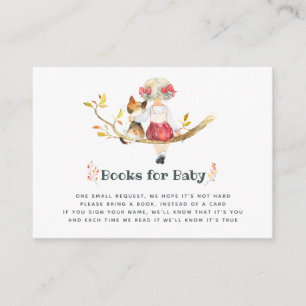 Tarjeta De Recepción Dulce Otoño - Libro de Solicitud de Baby Shower de
