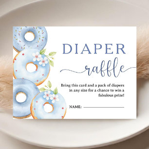 Tarjeta De Recepción Dulces Brunch Baby Shower Niño Rifa de Pañales