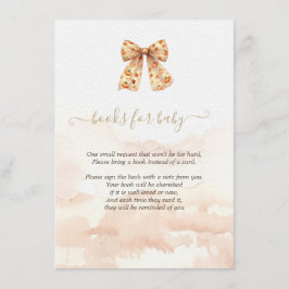 Tarjeta De Recepción Dulces calabazas de otoño con lazo Baby Shower 
