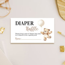 Dulces Ositos para la Fiesta de Bebé: Rifa de Paña