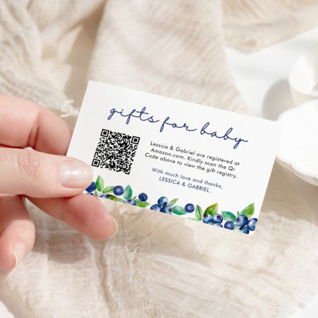 Tarjeta De Recepción Dulces Regalos De Berry Para El Registro De Baby S (Subido por el creador)