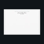 Tarjeta De Recepción Dusty Blue Boy Baby Shower Advise Card<br><div class="desc">Incluya esta tarjeta de consejo con sus invitaciones para animar a la gente a escribir una nota que aconseje a la futura madre. La plantilla incluye 3 líneas para personalizar con su información. El azul turbio es genial para una ducha de bebé.</div>