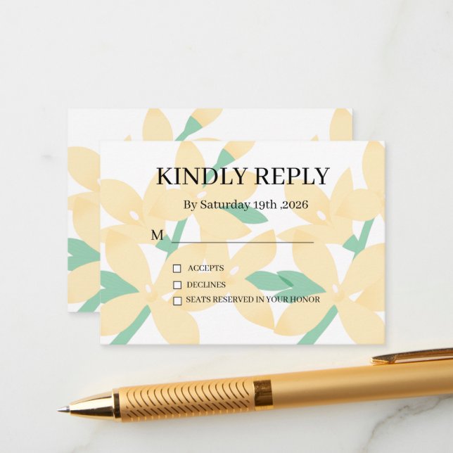 Tarjeta De Recepción Dusty Purple Silver Gray Floral Rustic RSVP Card (Anverso/Reverso In Situ)