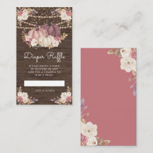 Dusty Rose Rosa Floral Calabaza de Madera para Sor