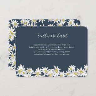 Tarjeta De Recepción Edelweiss Sage Green Personalizado Shower