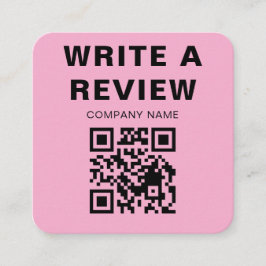 Tarjeta De Recepción Editable Pink Logo Thank You Note Card