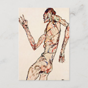 Tarjeta De Recepción Egon Schiele - La bailarina