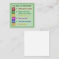 El ABC de la Salvación