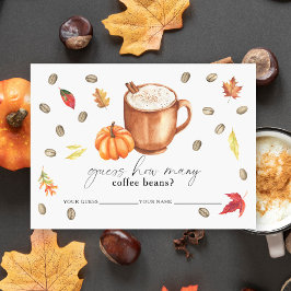 Tarjeta De Recepción El amor está hirviendo Calabaza Cuántas semillas d