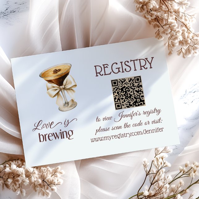 Tarjeta De Recepción El amor está preparando un café de vaca, registro  (Subido por el creador)