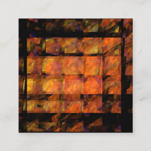 Tarjeta De Recepción El arte abstracto de la pared