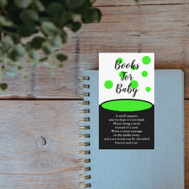 Tarjeta De Recepción El bebé está preparando libros de Baby Shower para