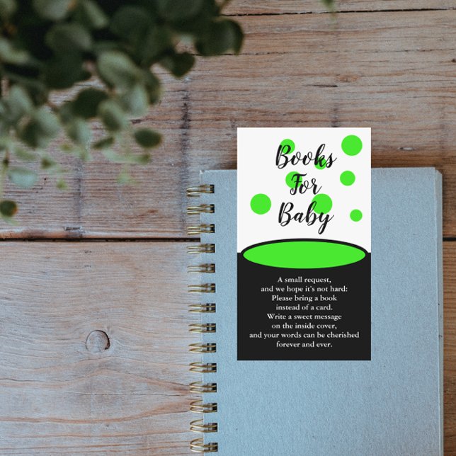 Tarjeta De Recepción El bebé está preparando libros de Baby Shower para (Subido por el creador)