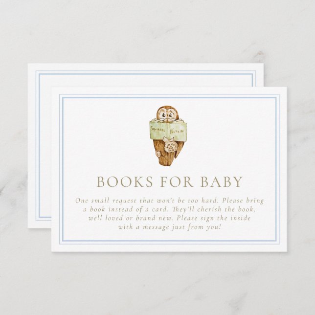 Tarjeta De Recepción El clásico Peter the Rabbit Books para el bebé (Anverso / Reverso)