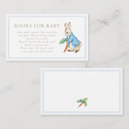Tarjeta De Recepción El clásico Peter the Rabbit Books para el bebé