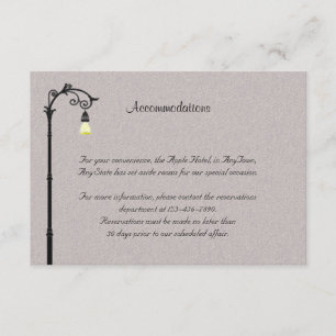 Tarjeta De Recepción El gran Boda fácil