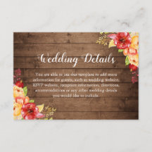 El otoño de la madera rústica deja detalles de Bod