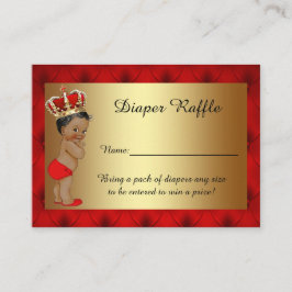 Tarjeta De Recepción El pañal de principiante raffle entradas para Tiju