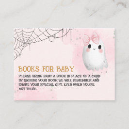 Tarjeta De Recepción El Pequeño Boo casi se debe a libros para bebés