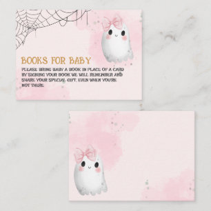 Tarjeta De Recepción El Pequeño Boo casi se debe a libros para bebés