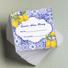 Tarjeta De Recepción El principal riego de la ducha de novia adivina cu