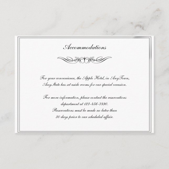 Tarjeta De Recepción Elegancia arcoiris Grooms Boda gay Insertar (Anverso)