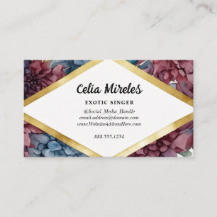 Tarjeta De Recepción Elegancia encantada código QR floral con solera