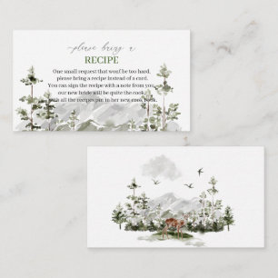 Tarjeta De Recepción Elegante Acuarela Que La Aventura Empiece Un Recip