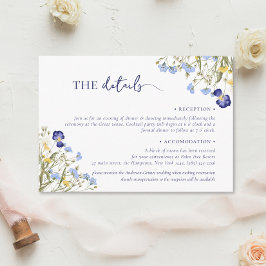 Tarjeta De Recepción Elegante alojamiento Boda de moda de boho