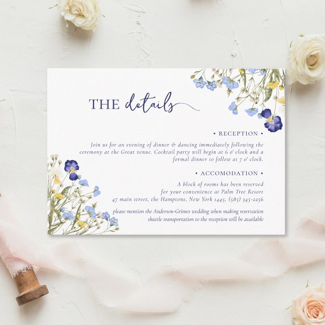 Tarjeta De Recepción Elegante alojamiento Boda de moda de boho (Subido por el creador)