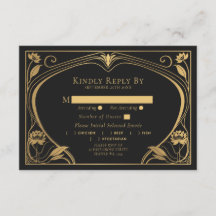 Elegante Boda de Art Nouveau Lotus